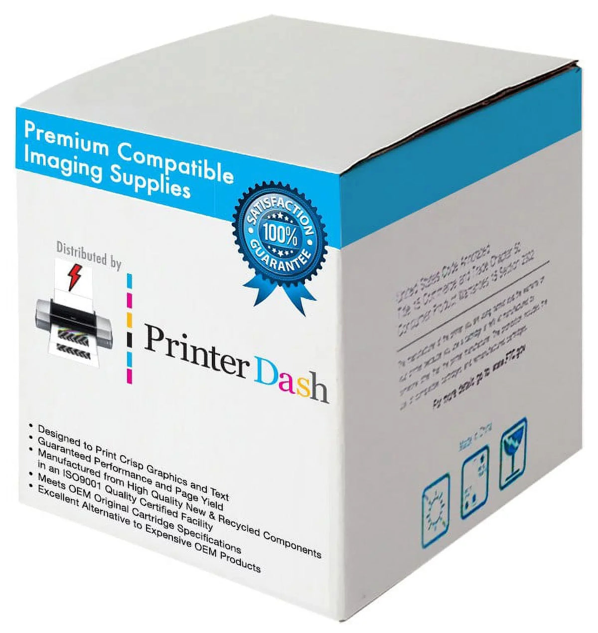 PrinterDash Replacement for Phaser 6600/VersaLink //WorkCentre 6605/6655 Series Yellow Drum Unit (60000 Page Yield) (108R01121Y)