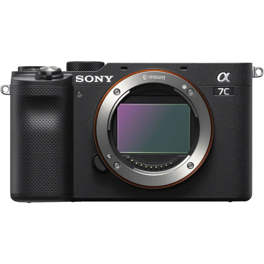 Sony a7C Camera (Black) Camera +24mm f/2.8  Lens +3  Filter +64GB
