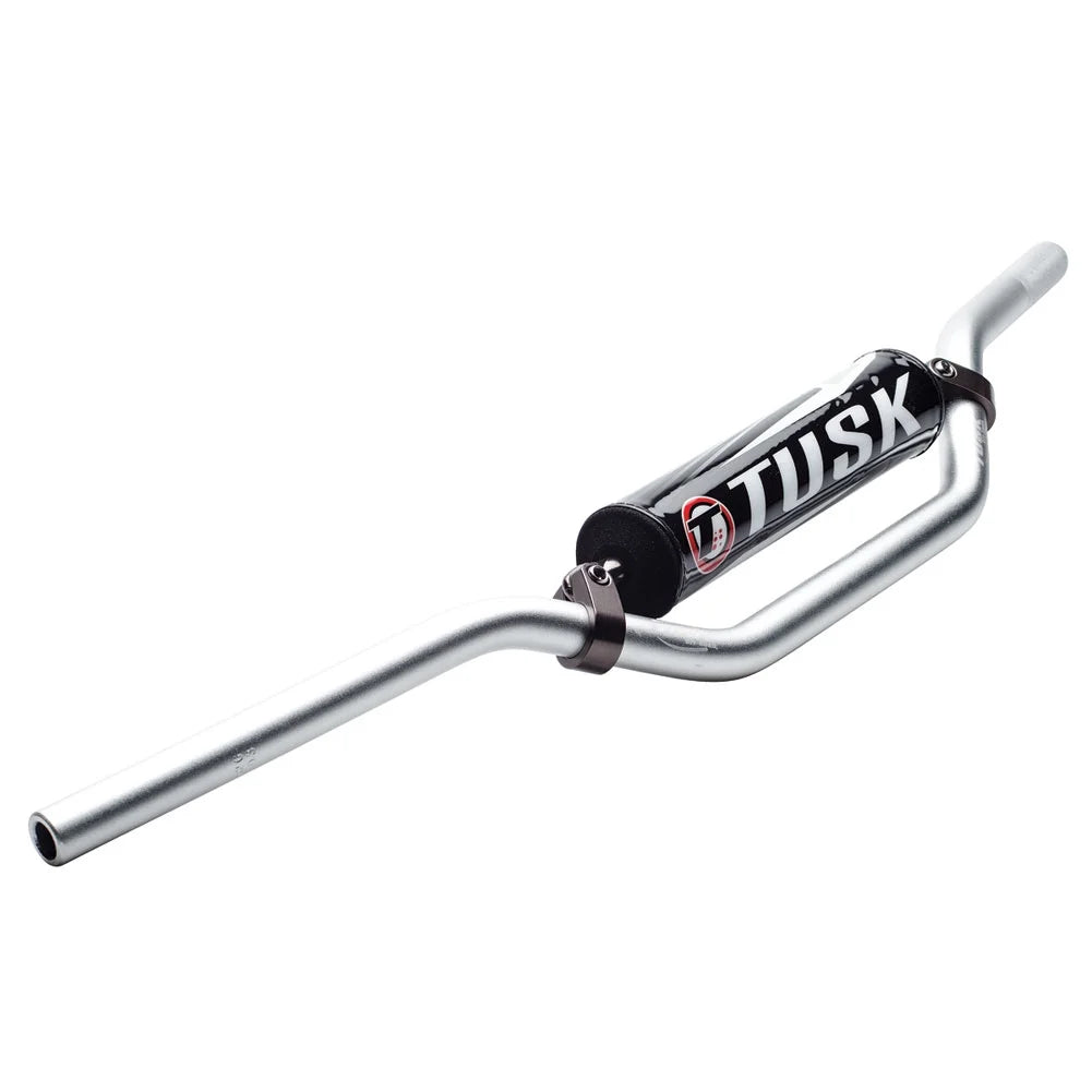 Tusk -10 Aluminum 7/8" Handlebar  Mini Bend Silver For   1997