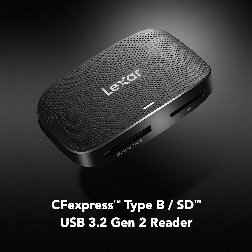 Lexar - CFexpress Type   Series 128GB Memory Card Bundle with Professional 1667x 128GB  Memory Card and  520 CFexpress Type /  3.2 Gen 2 Card Reader