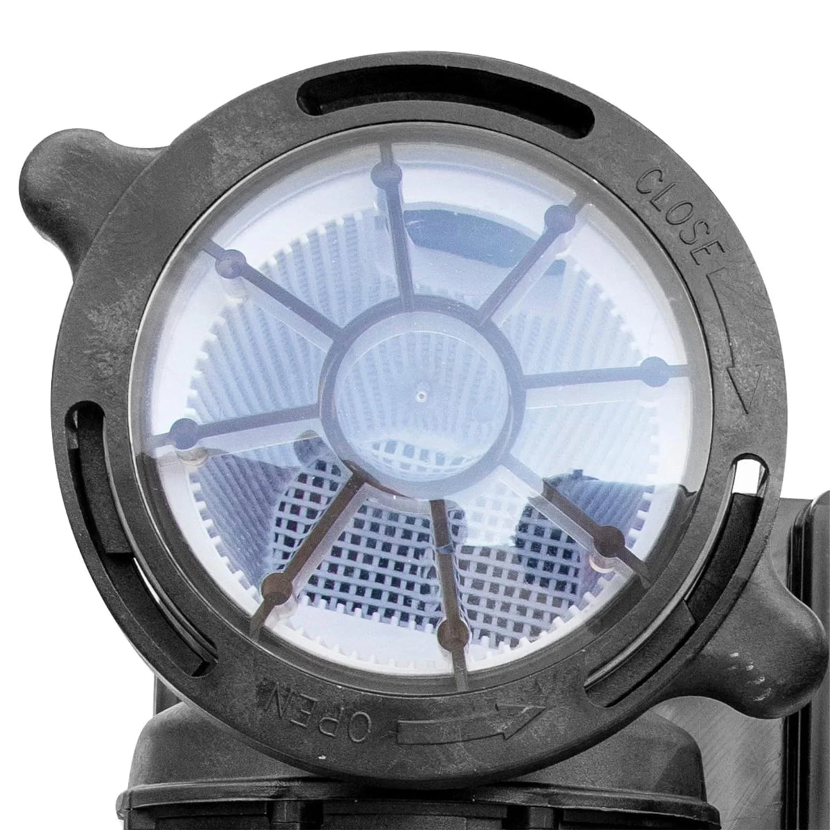 By  716061S Hydro-Flo 0.75  (0.55 ) 3720    Powerful Pool Pump 1 Speed Extra Large Strainer Basket Horizontal Discharge 115V Energy Saving Silent Noise  Cert