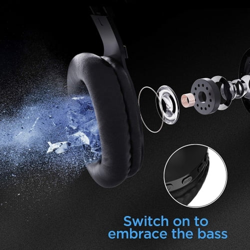 Wireless Headphones Foldable Over Ear Headset w Mic Earphones Hi-Fi Sound  for Samsung Galaxy Tab  Lite 10.4  8.0 10.5 S5e 10.5  10.5  (2020)  10.5 -  Plus  Plus
