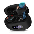 UrbanX True Wireless Bluetooth Earbuds + Charging Case, Black, Dual Connect,  Water Resistance, Bluetooth 5.2 Connection, Balanced, Bass Boost Compatible with Lenovo Tab  Gen 2