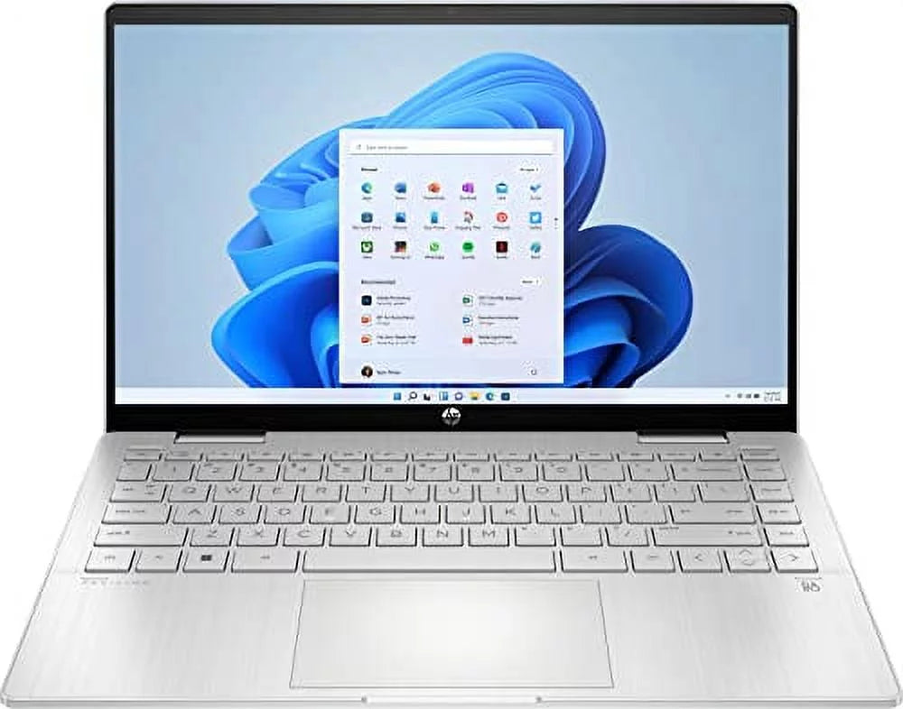 Pavilion  2-in-1 Laptop 2022, 14"   Touchscreen Intel  Platform 12th Core i5-1235U Iris Xe Graphics 8GB  1TB , Wi-Fi 6E Backlit ,  Reader, Windows 11 Pro,  32GB