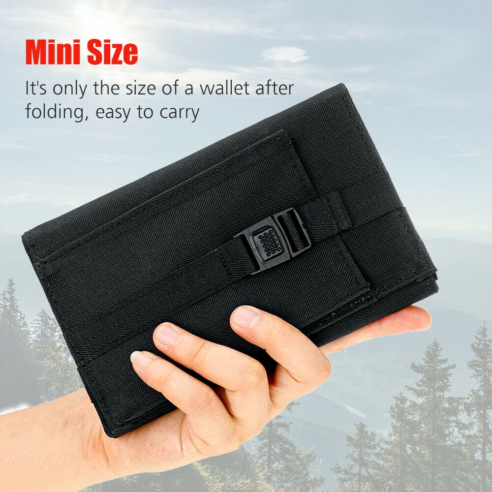80W Solar Charger Solar Panel Portable Solar Phone Charger Waterproof Power Bank for Phone Fishing Hiking Camping Emergency Outdoors