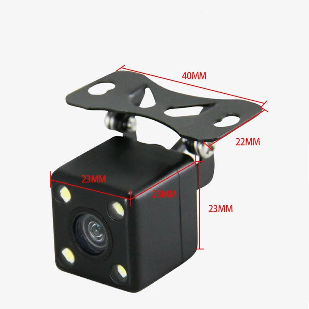 Wireless Car Backup Camera Rear View System Night Vision + 4.3" Mirror Monitor