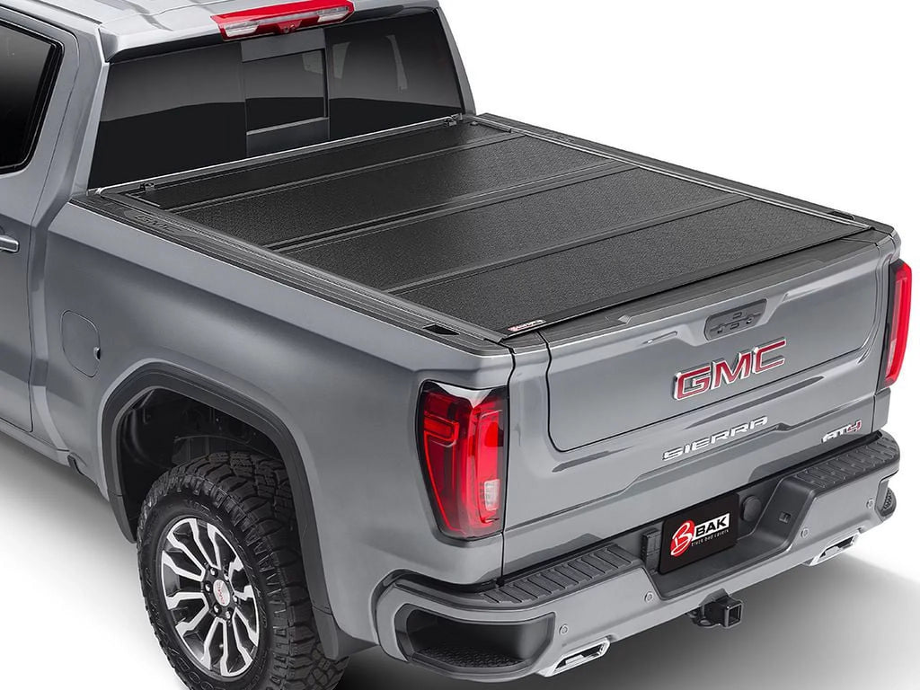 by RealTruck BAKFlip  Hard Folding Truck Bed Tonneau Cover | 772327 | Compatible with 2015 - 2020 Ford -150 6' 7" Bed (78.9")