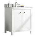 Legion Furniture 30" Contemporary /Veneer Wood Sink Vanity Cabinet - White