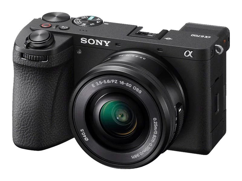 Sony a6700 -6700L - Digital camera - mirrorless - 26.0  - - - 4K / 119.88 fps - 3x optical zoom   16-50mm  lens - Wi-Fi, Bluetooth