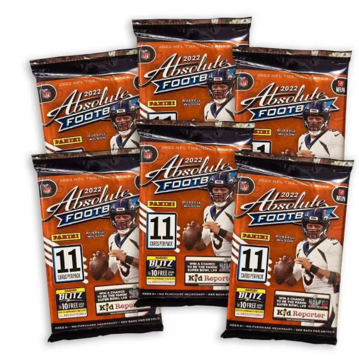 2022 Panini  Absolute Football Trading Card Blaster Box