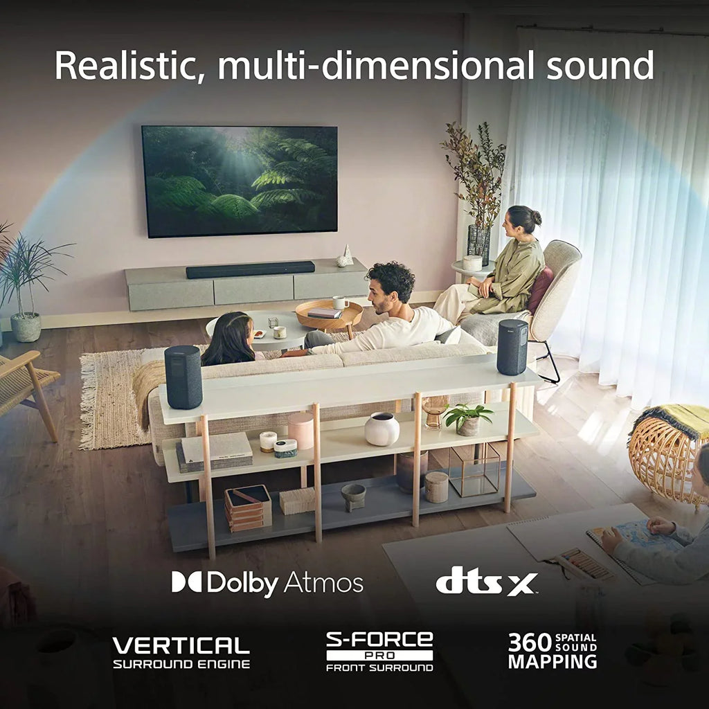 Sony  85-inch 4K Smart    Mini   with Sony - 3.1Ch Soundbar with Built-In Subwoofer and  Virtual: (2022)