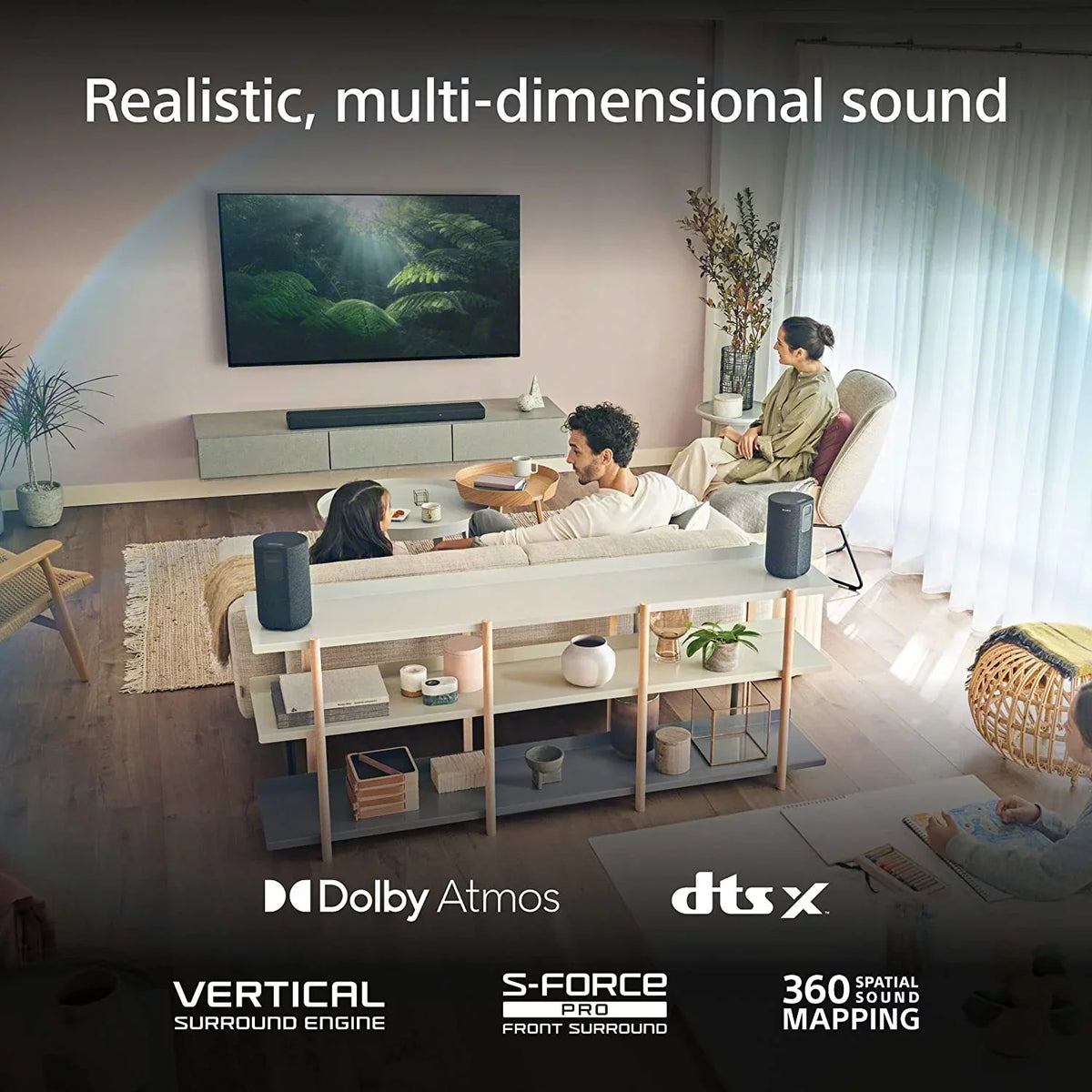 Sony  85-inch 4K Smart    Mini   with Sony - 3.1Ch Soundbar with Built-In Subwoofer and  Virtual: (2022)