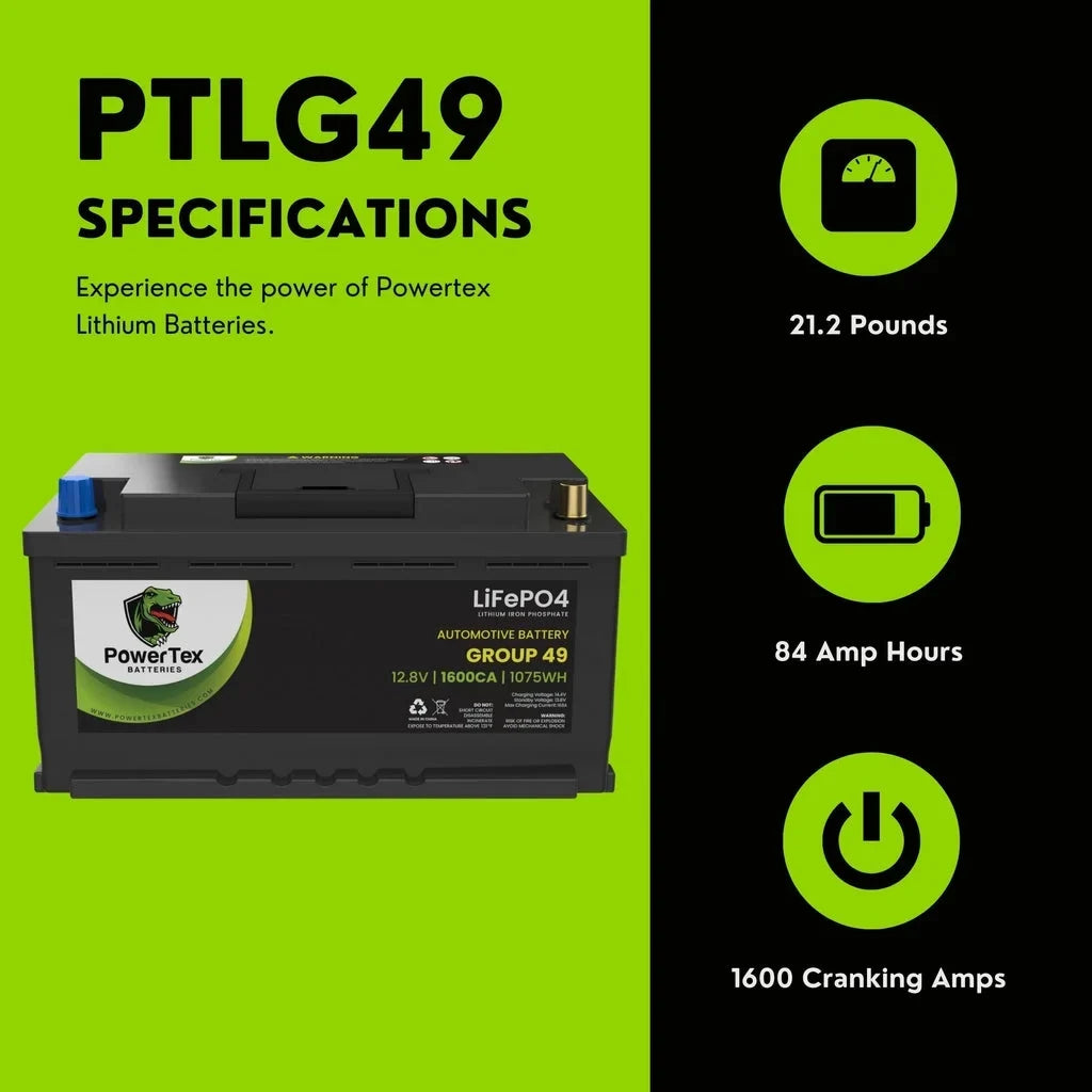2016  535i Car Battery  Group 49 /  Replacement Lithium LiFePO4 Automotive Battery