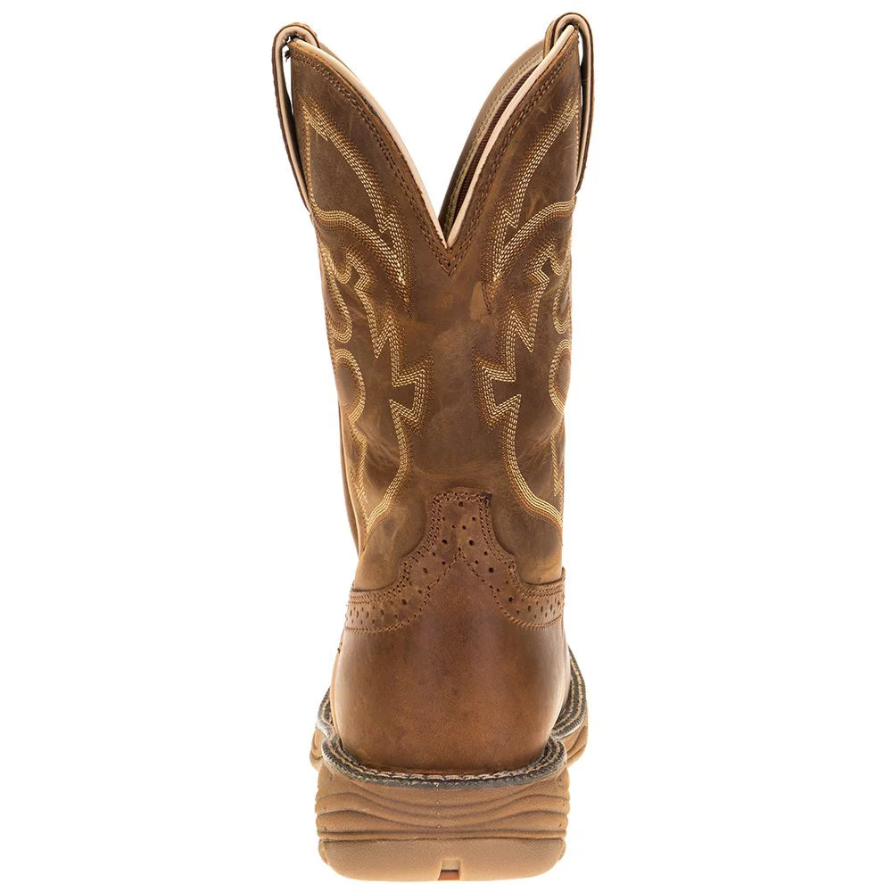 Justin Men's Stampede Rush Rustic Tan Boot