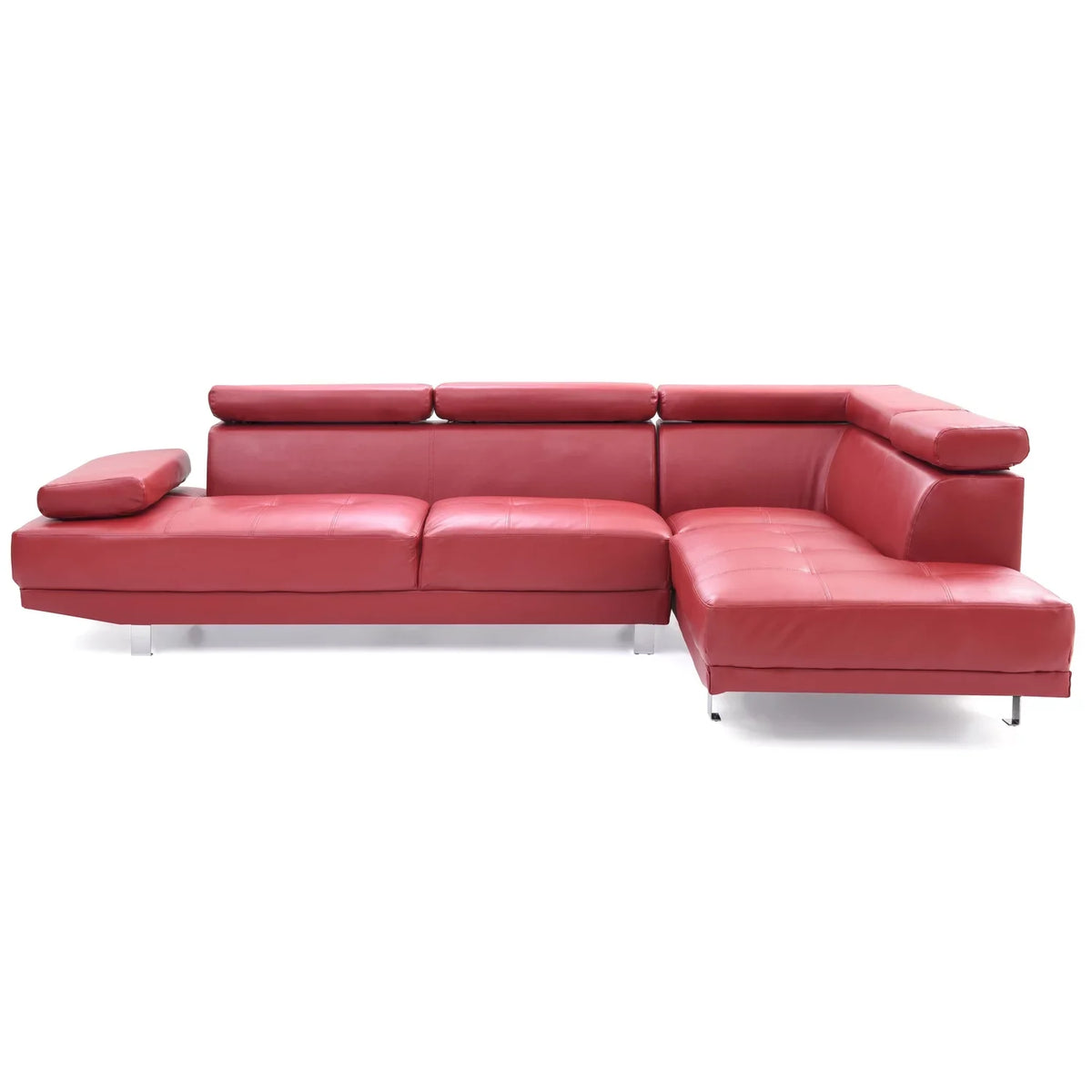 Homestock Antique Ambiance - Sectional ( 2 Boxes) , Red