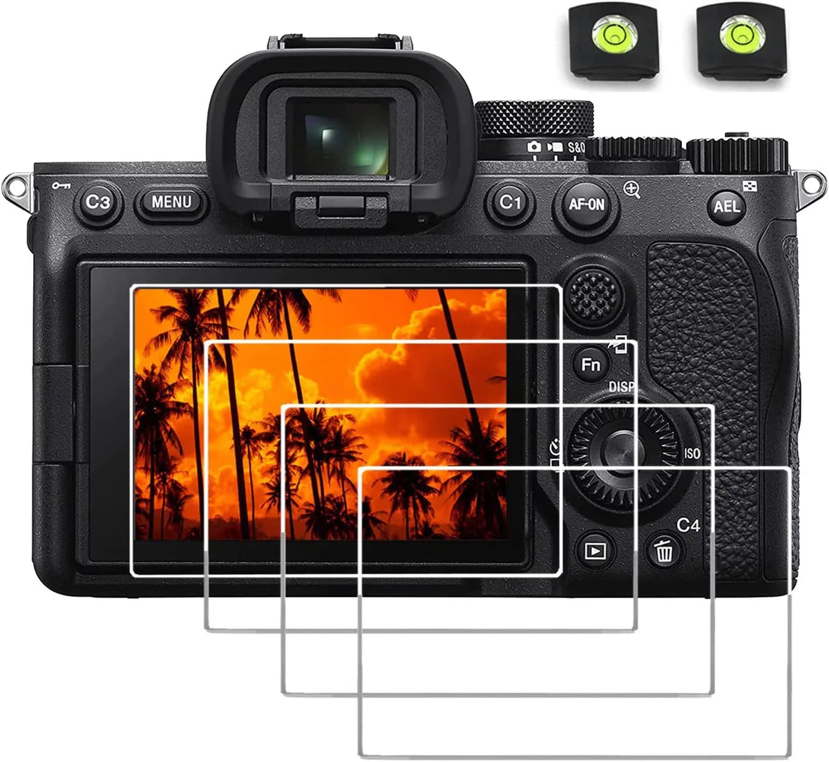 Alpha 7  Screen Protector suitable with Sony Alpha 7         4 Mark , Anti-Scratch