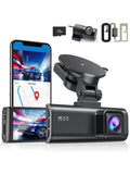 4K Dash Cam with Wi-Fi,  Front Camera, and Type- Hardwire Kit