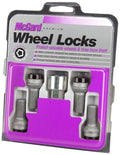 McGard 28318 Chrome/Black Bolt Style Radius Seat Lock Bolt Set Fits select: 2009-2019  , 2009-2019