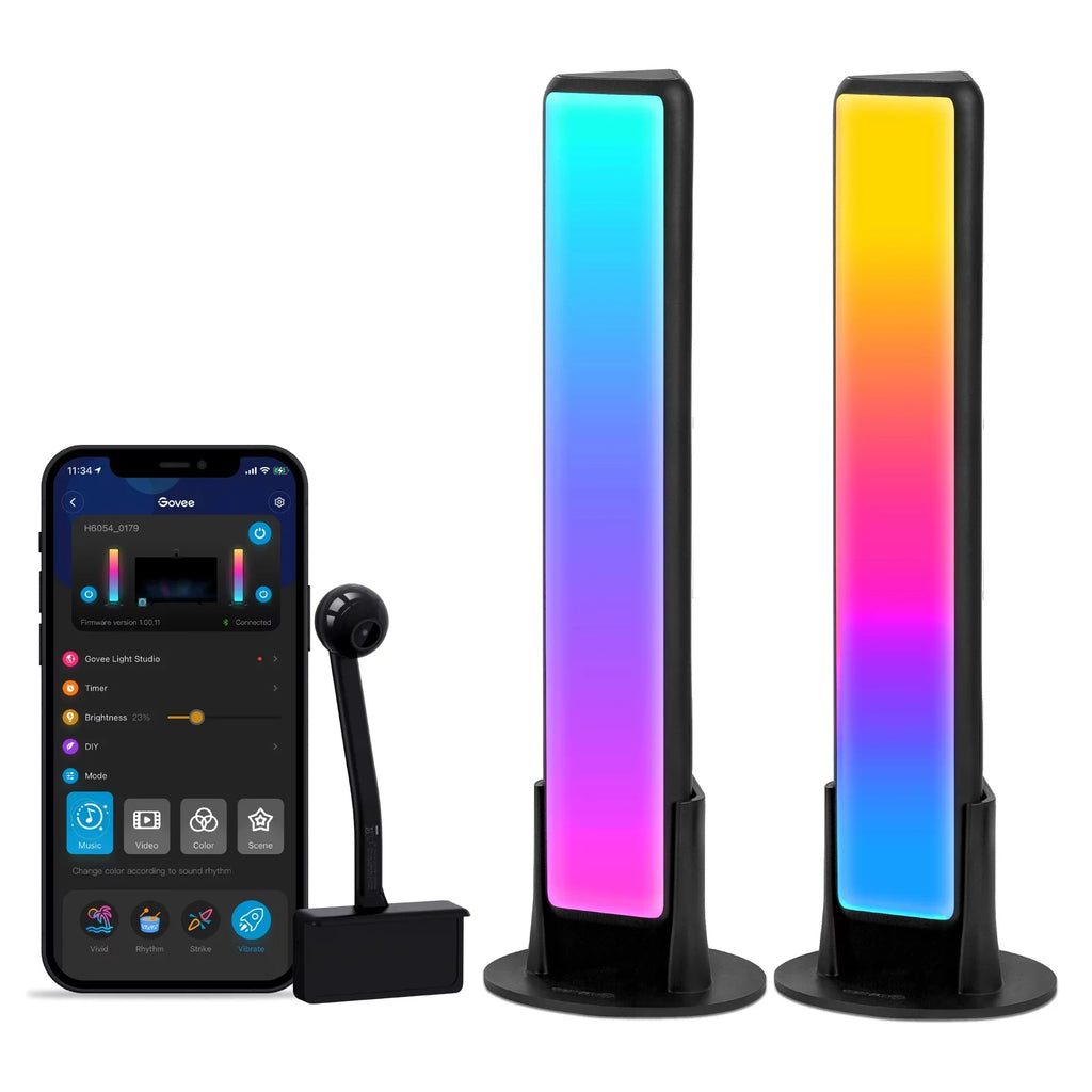 Govee New Flow Pro  Light Bar with Camera, for  and  Ambient Lighting, Music and Video Sync Feature,  Light Bar
