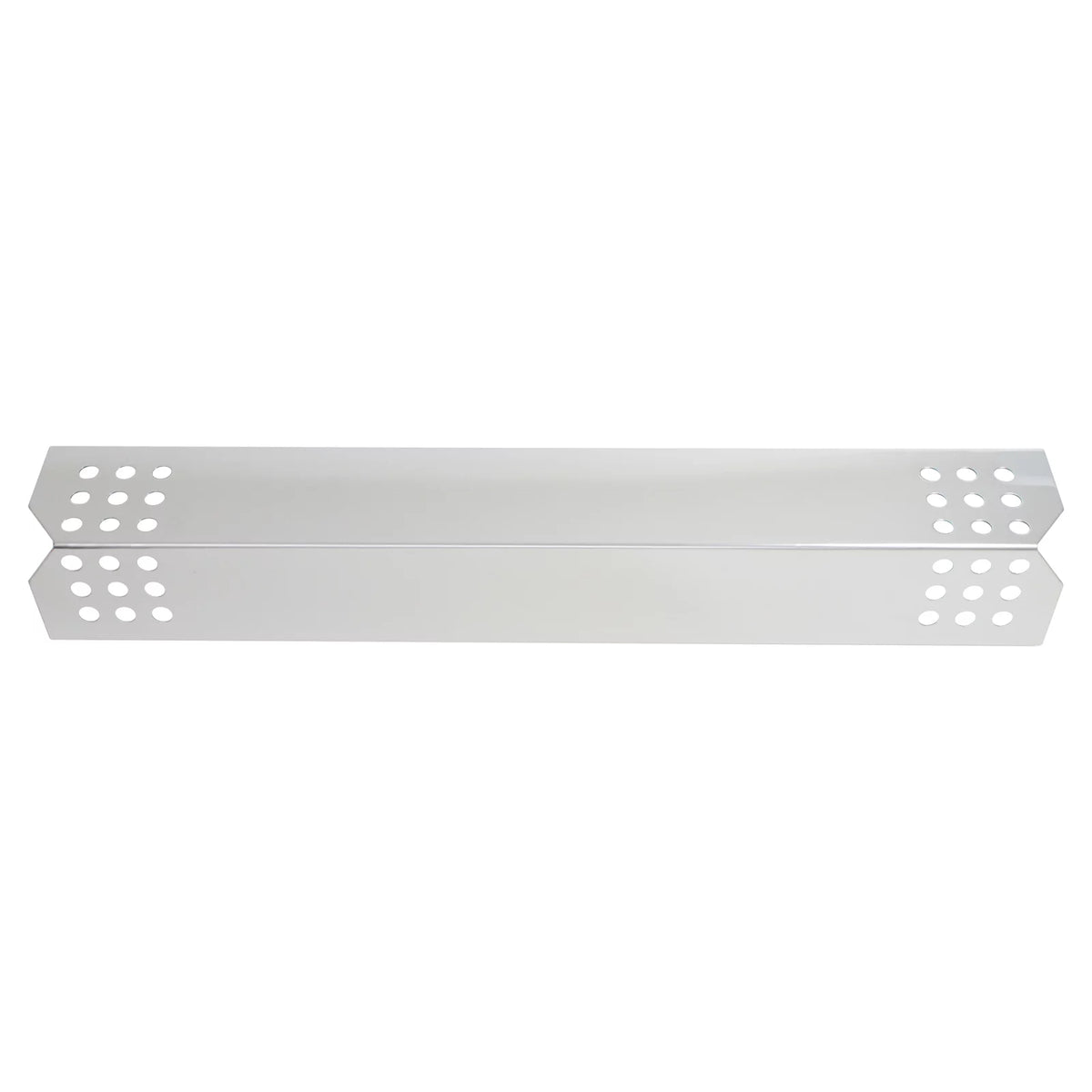 3-Pack  Grill Heat Shield Plate Tent Replacement Parts for Kitchenaid 860-0003 - Compatible Barbeque Stainless Steel Flame Tamer, Flavorizer Bar, Vaporizer Bar, Burner Cover 16 1/8"