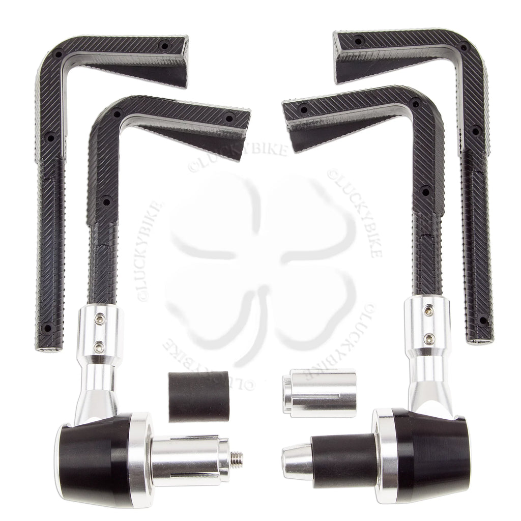 Silver Lever Guard 7/8" & 6mm  Race Universal Hand Block  Bar End