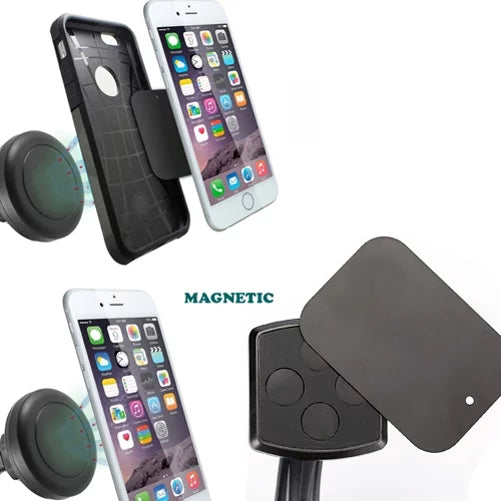 Air Vent Magnetic Car Mount w 4.8Amp Retractable Charger for  + (2018) - Motorola Moto   ()  Plus    Play, Droid Turbo 2 - Samsung Galaxy Sky,   , On5