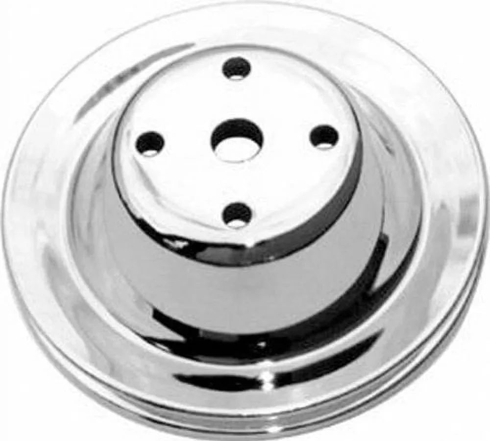 Racing Power Company  Chrome Lwp Pulley For Small Block Chevy