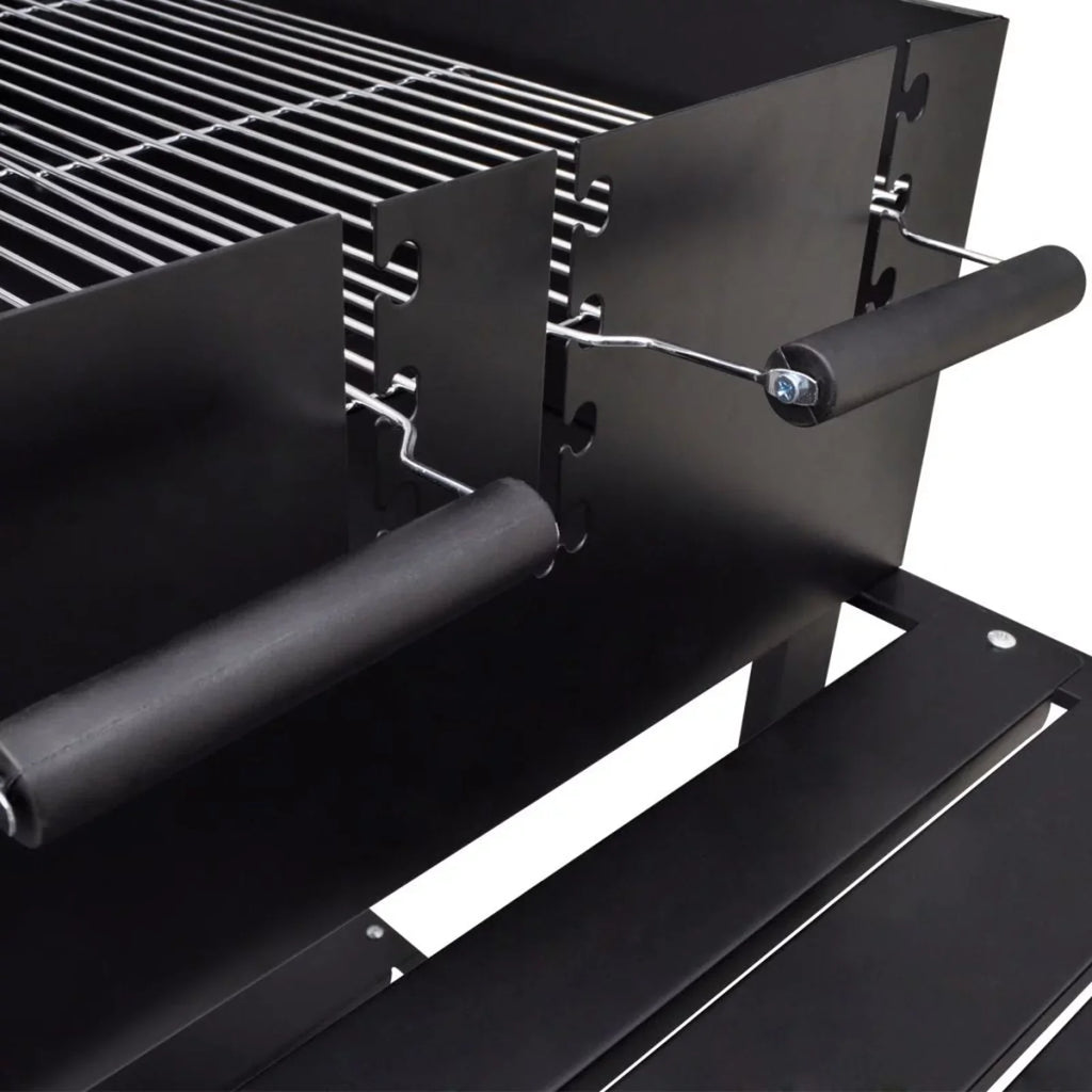 Andoer  Stand Charcoal Barbecue 2 Wheels