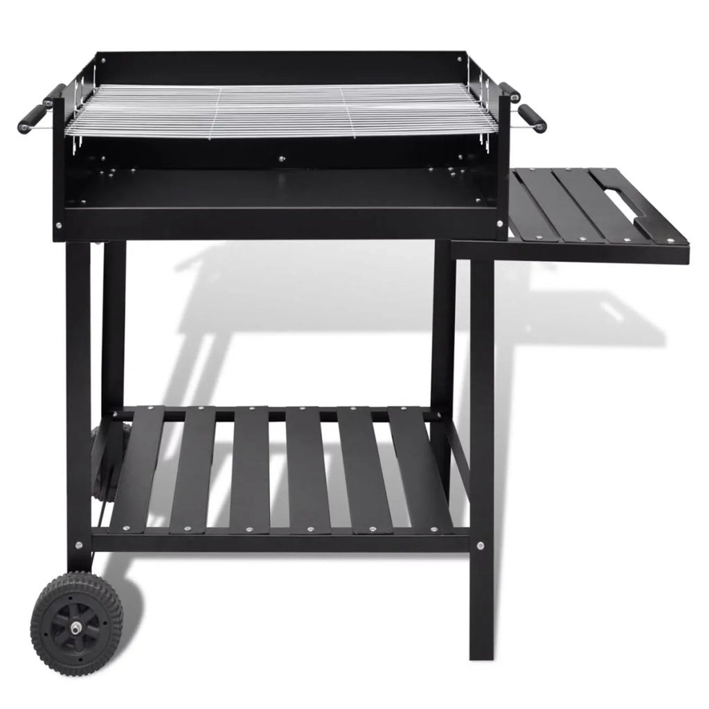 Andoer  Stand Charcoal Barbecue 2 Wheels