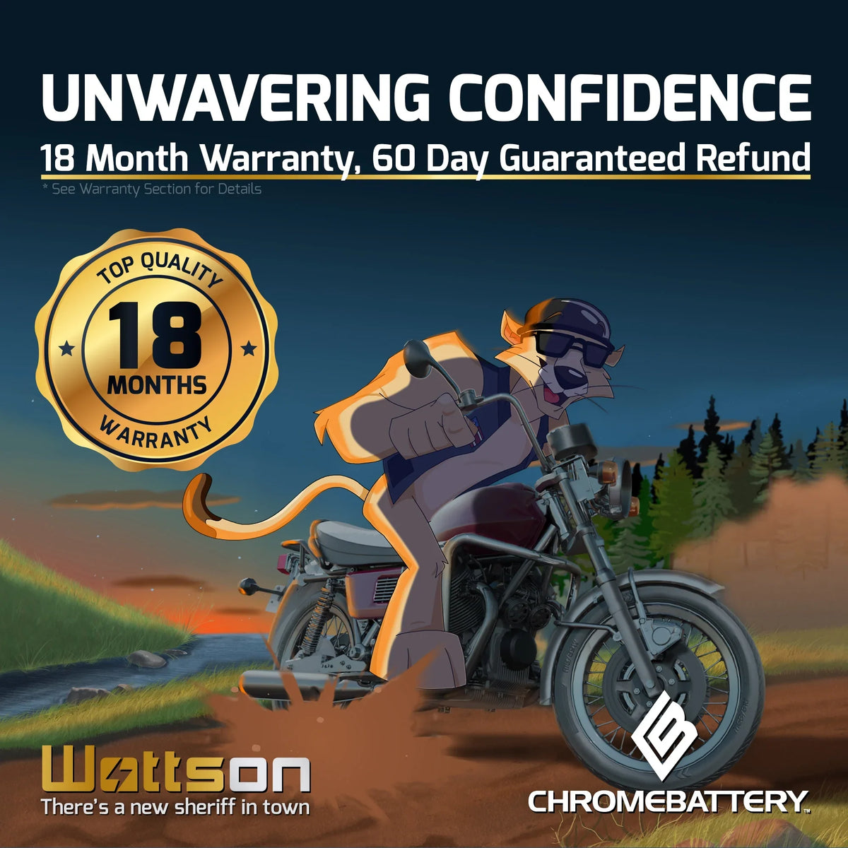 Chrome Battery - (16L- 12 Volt,14 Ah, 230 ) Jet Ski Battery for Kawasaki Js750 Sx Zx 1995