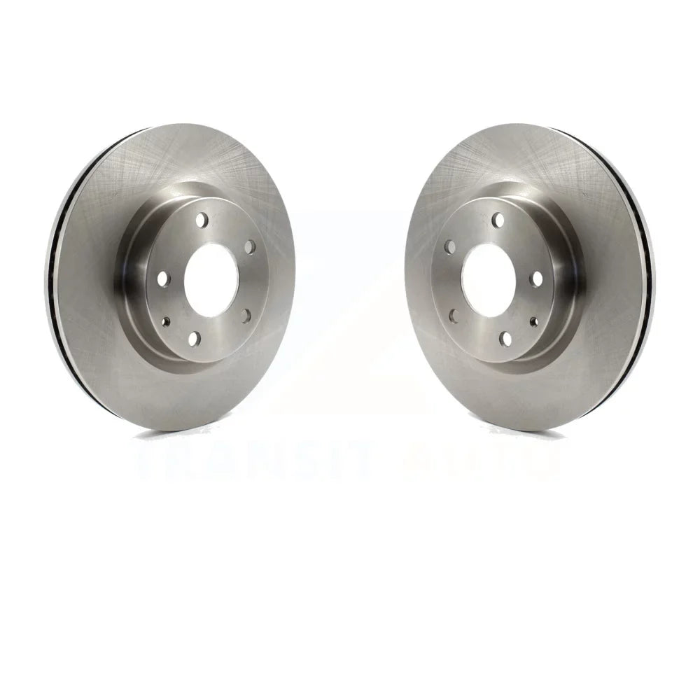 Front Disc Brake Rotors Pair For Mazda 3 -3 Sport -100543