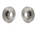 Front Disc Brake Rotors Pair For Mazda 3 -3 Sport -100543