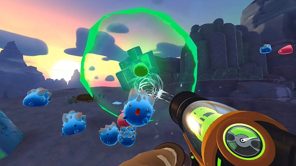 Slime Rancher  Edition (Playstation 4 / ) Explore a Vast open World - Disenclosure Dozens of Colorful Slimes