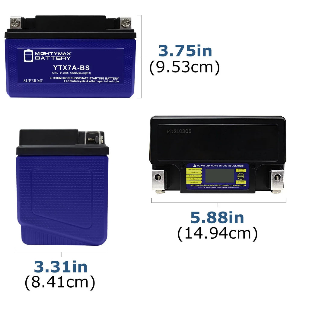 '- Lithium Replacement Battery Compatible with Peugeot Scooter 50 Tweet Evo 2014 - 6 Pack