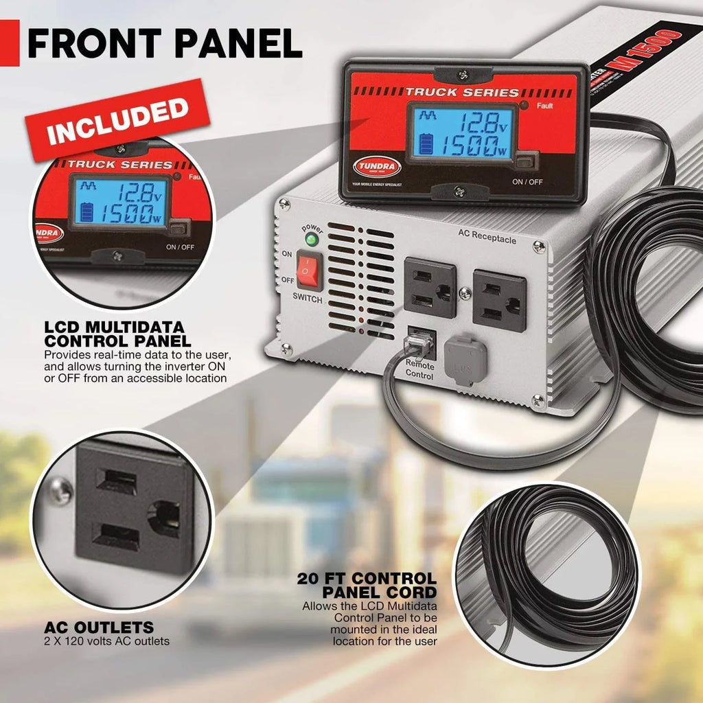 Tundra Inverter,120V  Output Voltage,7.10"