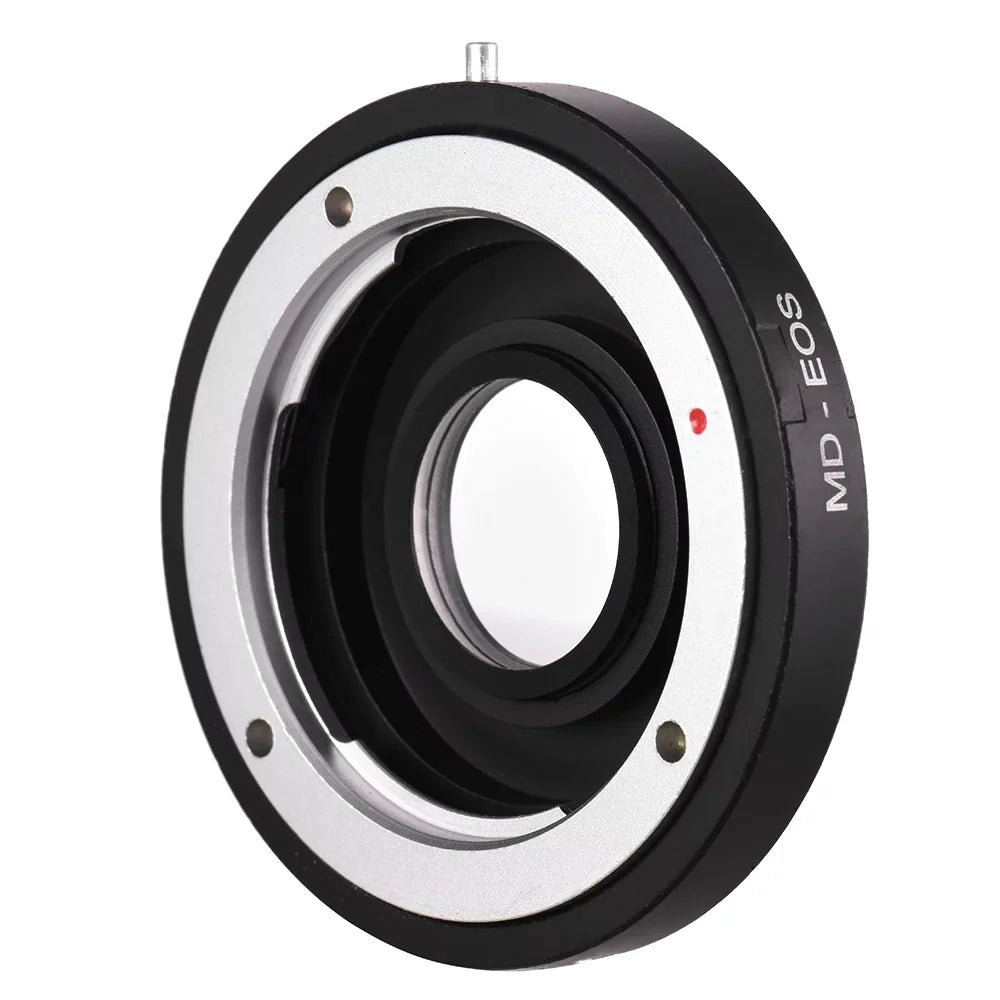 Suzicca - Lens Mount Adapter Ring with Corrective Lens for Minolta  Lens to Fit for Canon  Camera Focus Infinity