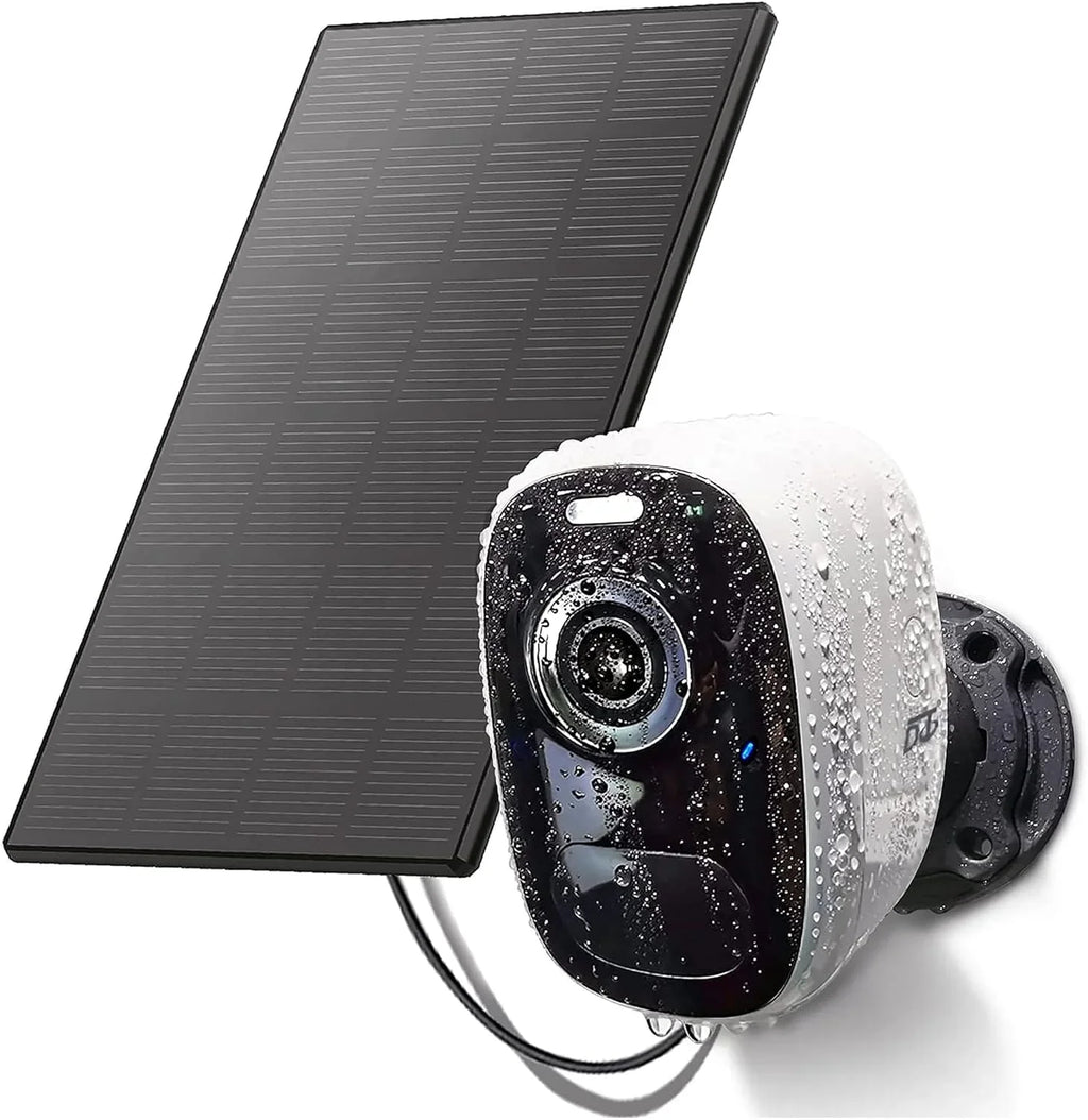 Solar Camera Outdoor Wireless: Magnetic WiFi 4MP Security Camera Battery Powered / Motion Detection Two-Way Talk Spotlight Siren Alarm  Waterproof Cloud/ Storage