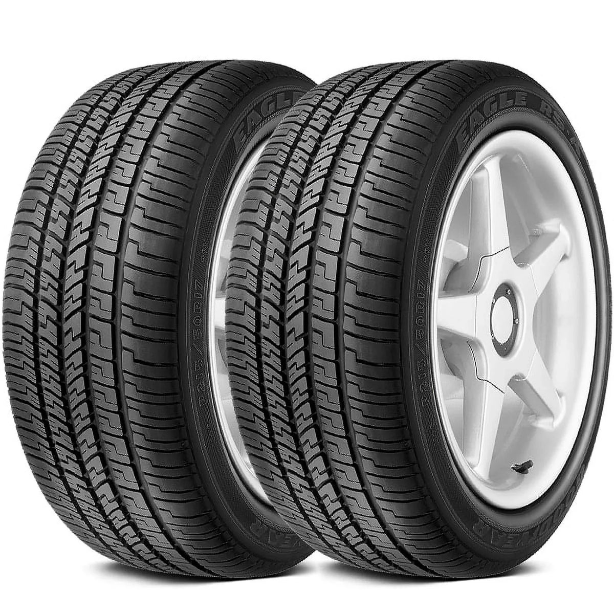 Pair of 2 Goodyear Eagle -  245/55R18 103V All Season Traction Performance Tires 732026500 / 245/55/18 / 2455518 Fits: 2010-15 Chevrolet Camaro , 2013-20 Ford Police Interceptor Utility Base