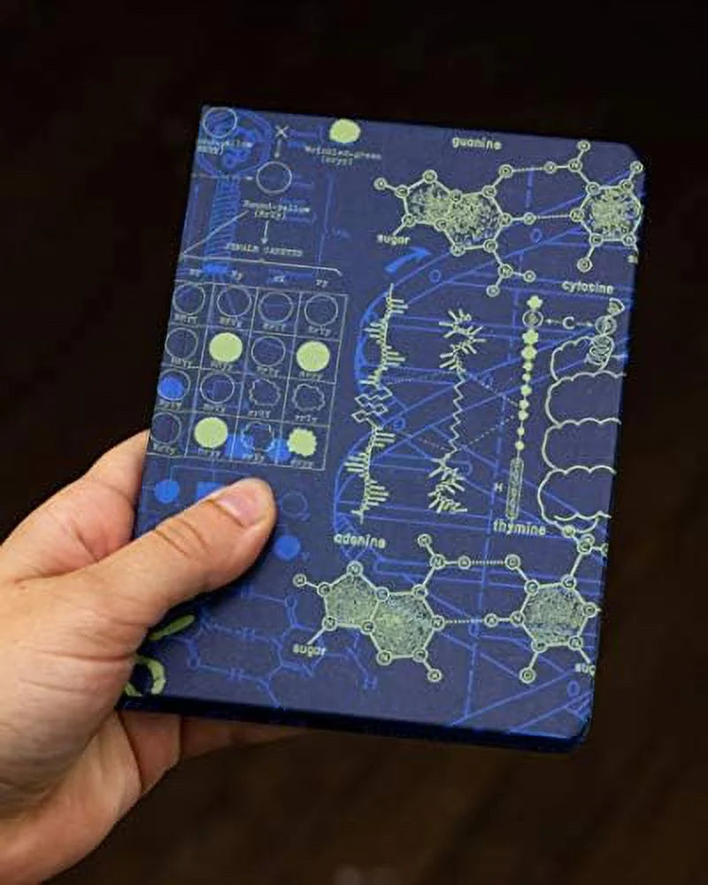 Genetics &  Notebook. (Mini Hardshield, Dot Grid Pages, 100% Recycled)