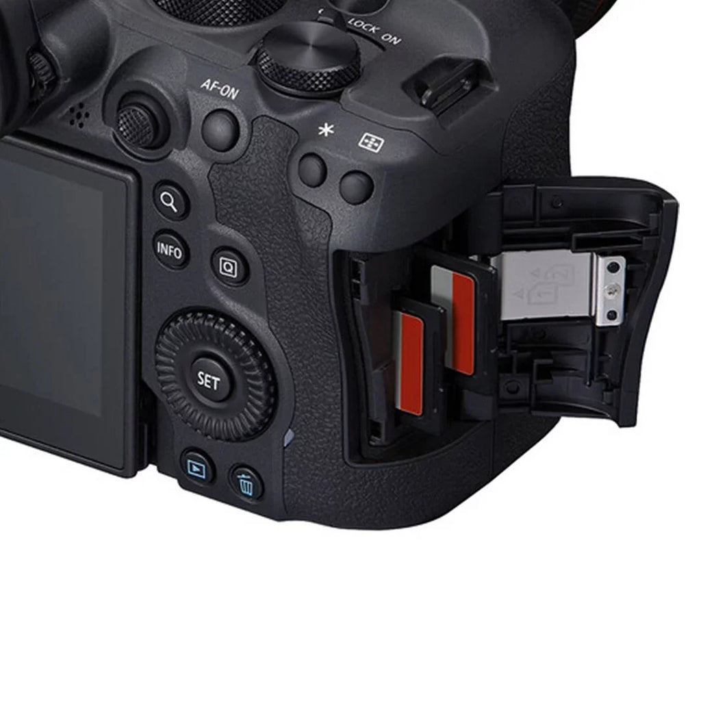 Canon   Mark  Mirrorless Camera (Body) with 2 Pack SanDisk 32GB Memory Card + Case + ZeeTech Accessory Bundle