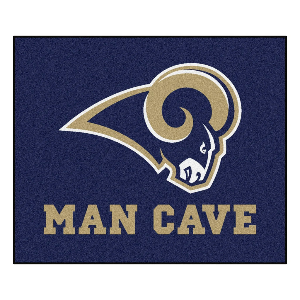Fanmats Logo Sports Area Rug, Blue