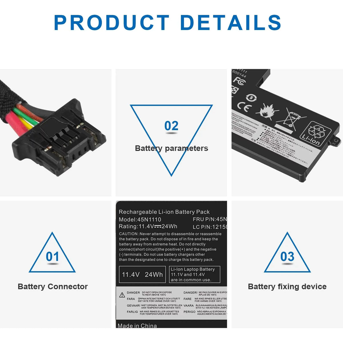 Battery   For Lenovo ThinkPad   45N1108