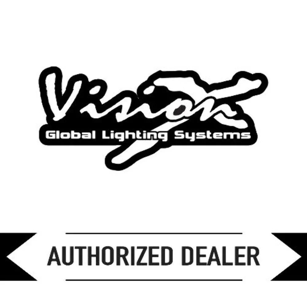 Vision  Lighting - 3.0 in. Square 3  Cannon  Lights - Pack of 2