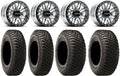 Raceline Ryno Bdlk 14" Mh Wheels 27"   Tires Sportsman 550 850 1000