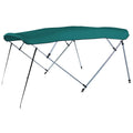 Carver (8SQ)4893UB-03 8' 4-Bow  Tube Pontoon Bimini Top Kit - 48", Fits 96"-102" , Persian Green