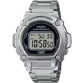 Casio Men's Digital Watch with Stainless Steel Bracelet -1AV