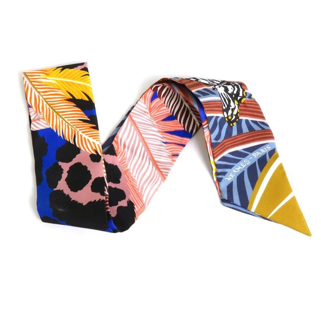 Pre-Owned  Scarf Twilly Silk Multicolor Women's (Good)