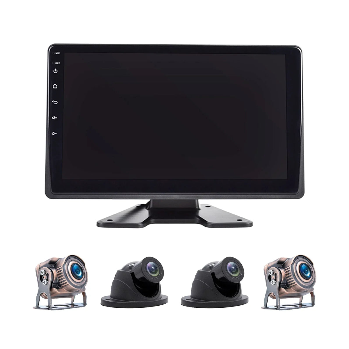 10.1"Monitor  Driving Video Recorder Touch Screen  for  Truck Bus Camera