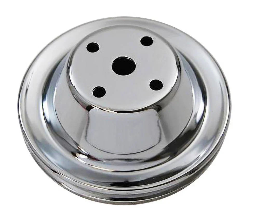 Racing Power Company  Chrome Lwp Pulley For Small Block Chevy