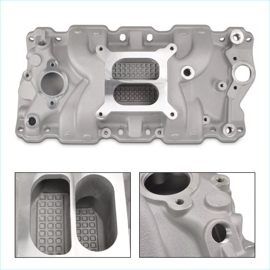 Small Block Chevy  305 327 350 400 1957-1986 Intake Manifold Dual Plane Aluminum